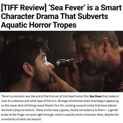 [TIFF Review] ‘Sea Fever’ is a Smart Character Drama That Subverts Aquatic Horror Tropes